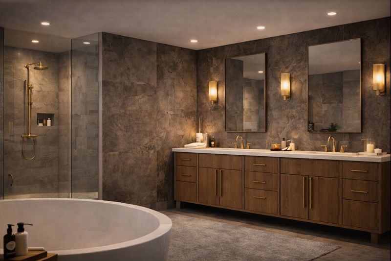 Özel Banyo Dolabı Tasarımı ve Banyo Dolabı İmalatı