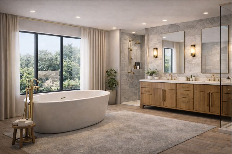 Lüks Banyo Mobilyaları ve Premium Banyo Tasarımları